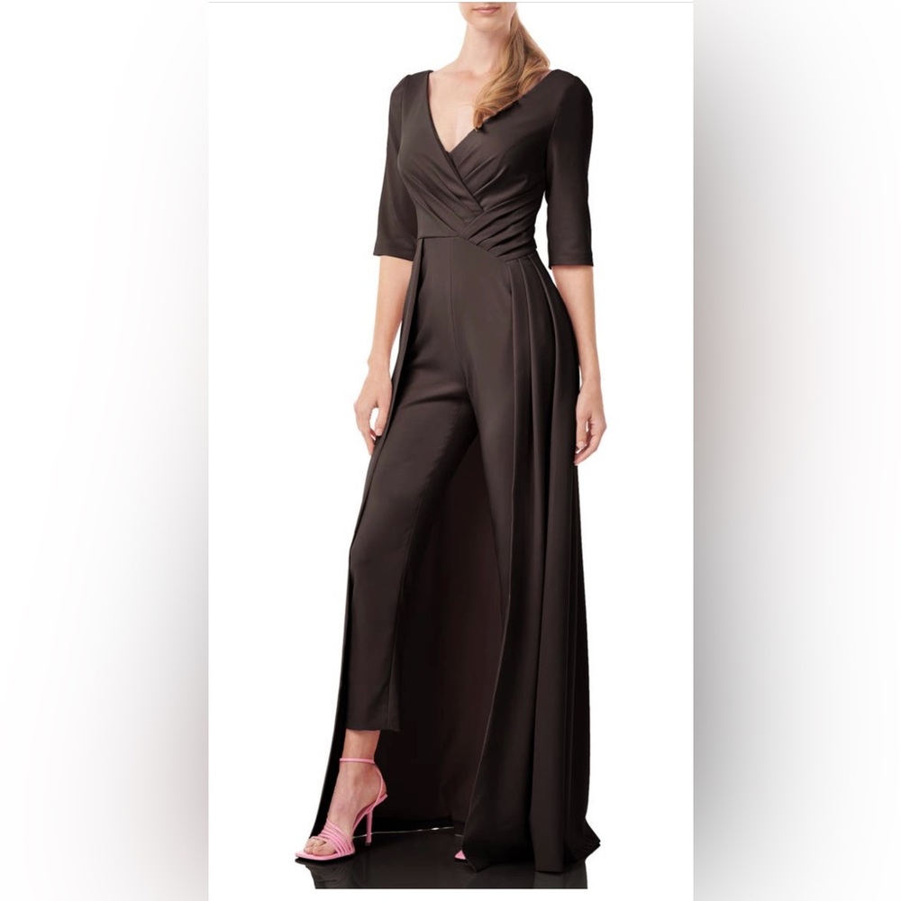 Kay Unger Maxi Jumpsuit Dress